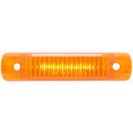 Optronics Yellow Marker/Clearance Light, 12-24V MCL66A24B